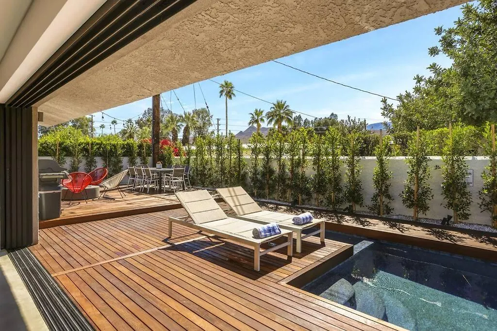 Vila Chez Alain & Michou Palm Springs